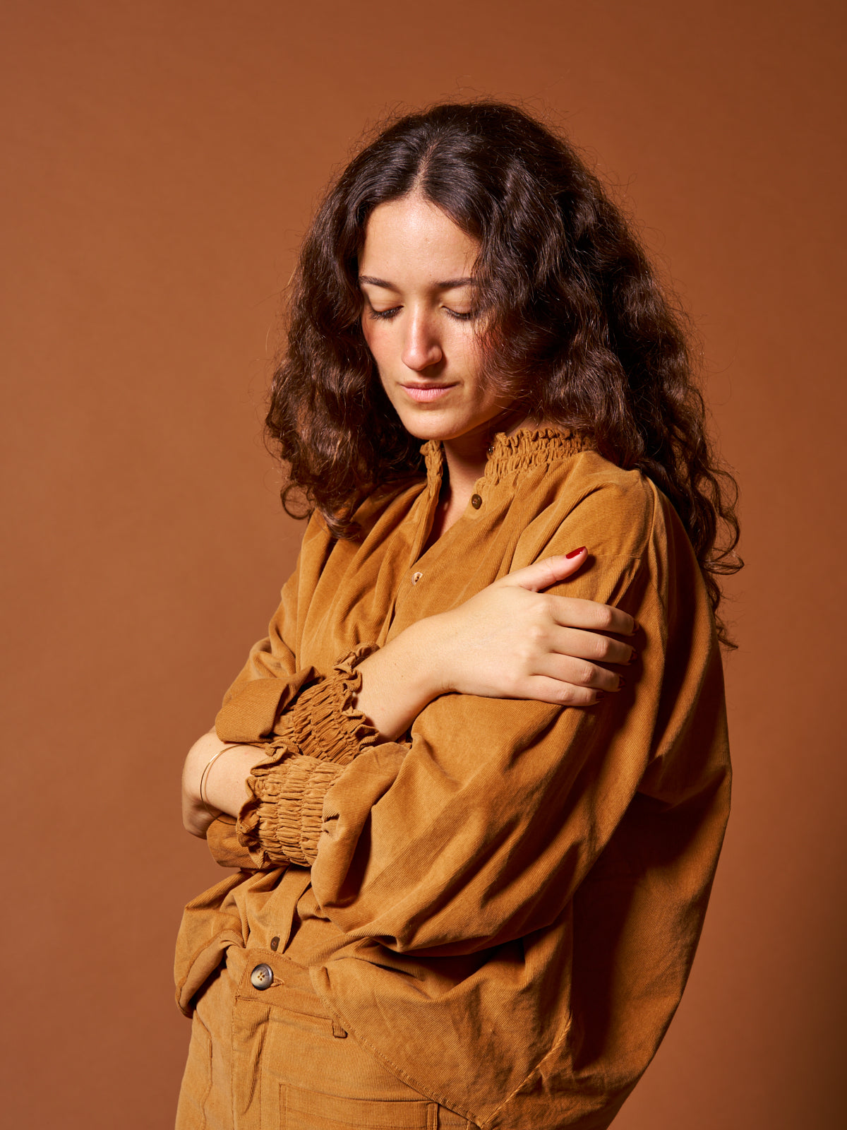 Rita Corduroy Blouse