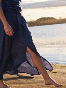 Acacia Navy Skirt