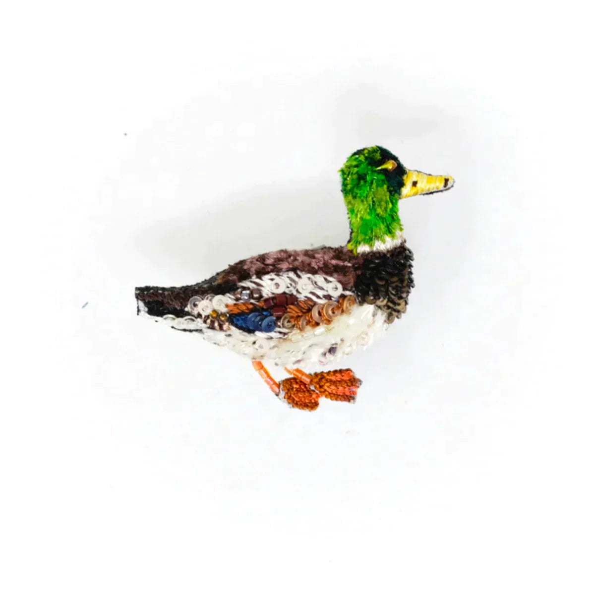 Duck brooch